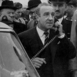 Moment Ernest Marples opened the M1 at Dunstable