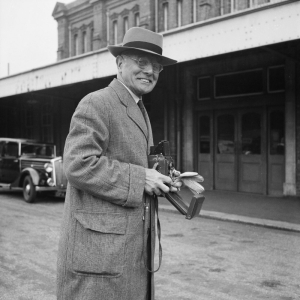 Sir John with camera