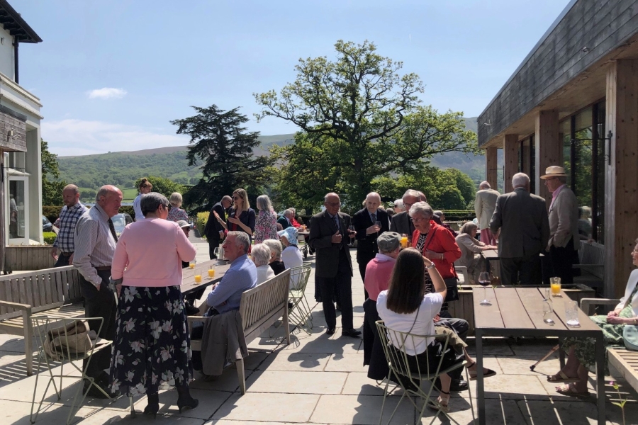 Picture from the Cumbria Club’s 2023 summer luncheon at Another PLace The Lakes
