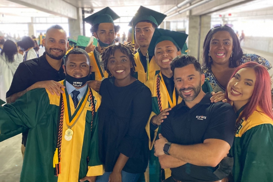 Charity partner Elevate Orlando provides a full mentor experience and a recognised qualification for young people in Orlando.